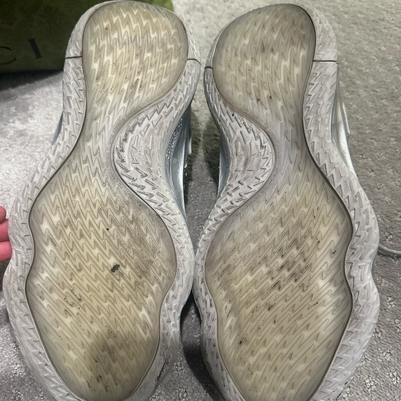 Adidas Dane 7 silver metallic basketball shoes - Picture 8 of 12